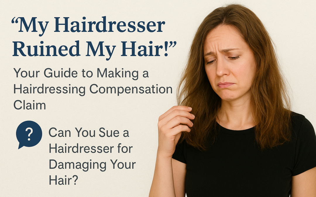 “My Hairdresser Ruined My Hair!” – Your Guide to Making a Hairdressing Compensation Claim